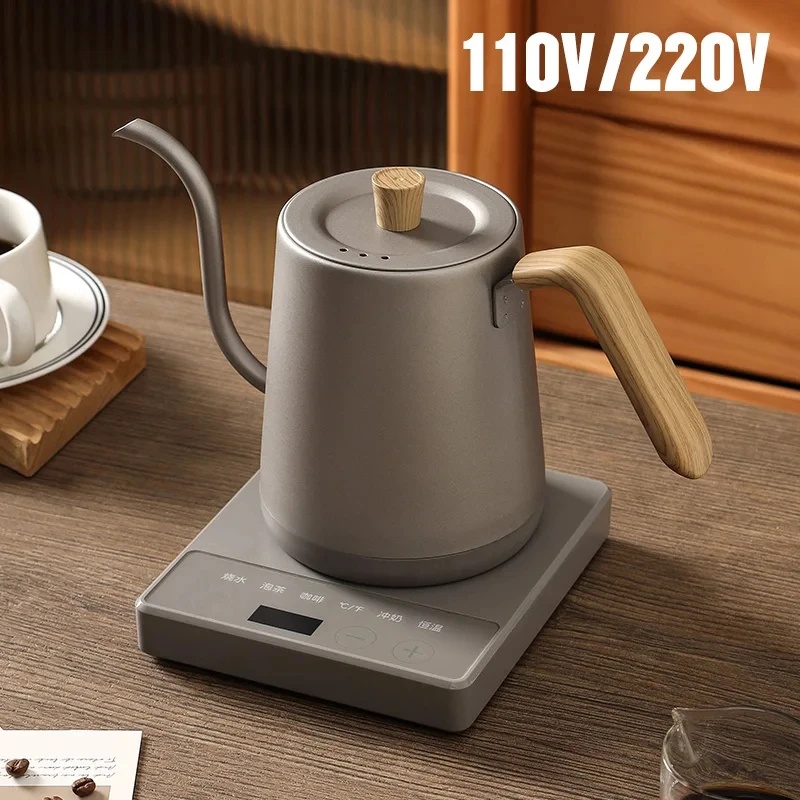 Electric Kettle Gooseneck - 110V/220V Gooseneck Electric Kettle 800ml Hand