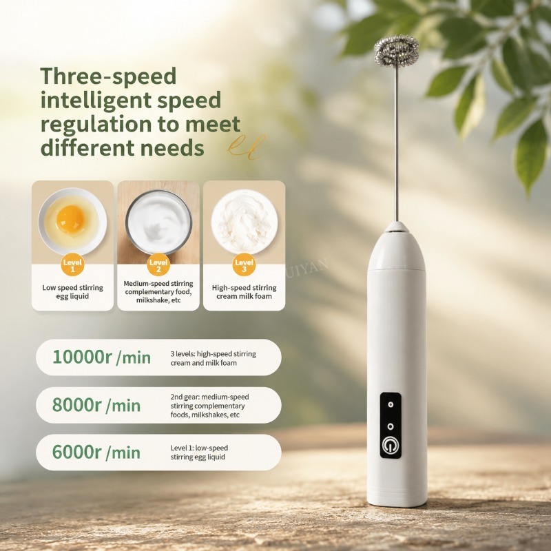 Portable Electric Milk Frother - Yogurt Maker Electric recension och pris