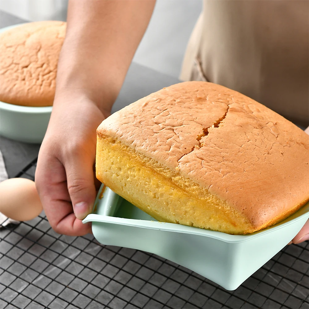 1/4Pcs Silicone Square Cake Mo - Kitchen Appliances On Sale recension och pris