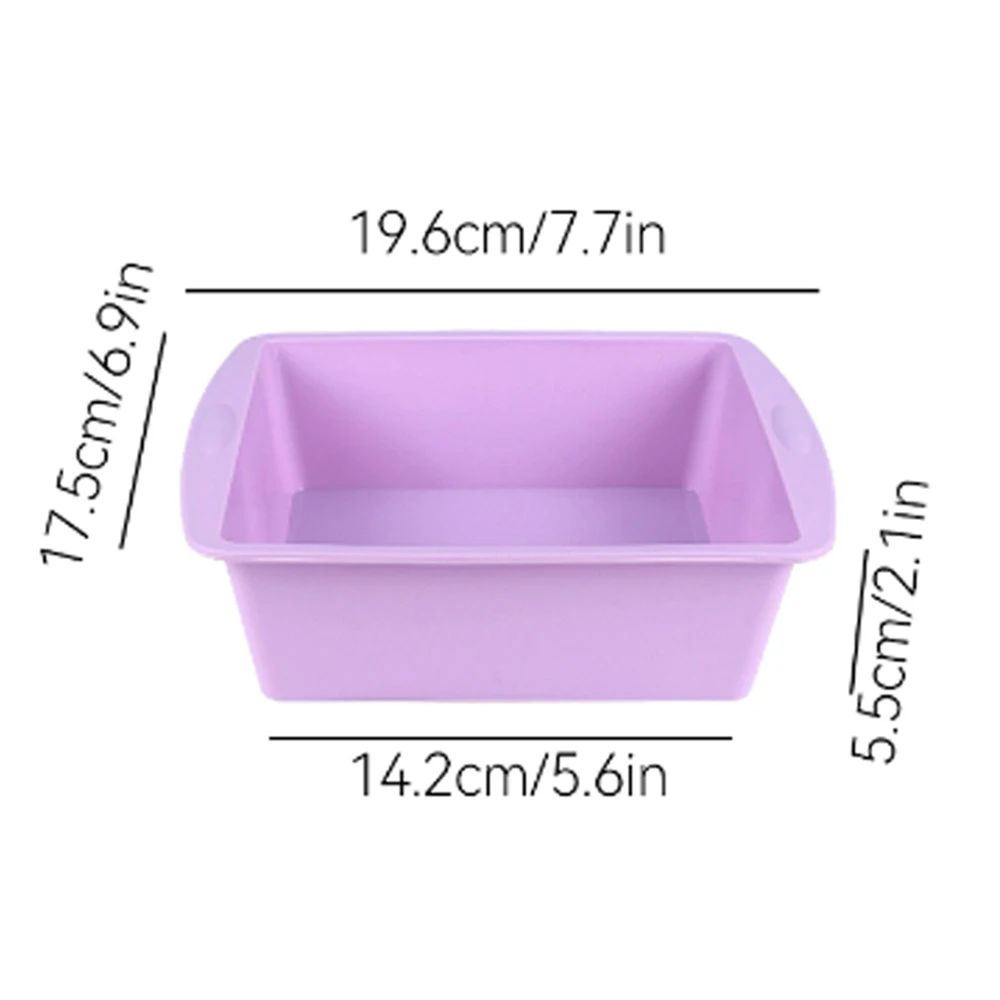 1/4Pcs Silicone Square Cake Mo - Kitchen Appliances On Sale recension och pris