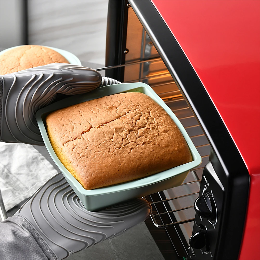 1/4Pcs Silicone Square Cake Mo - Kitchen Appliances On Sale recension och pris