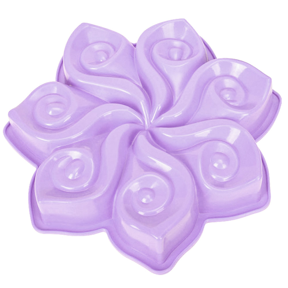 Large Flower Silicone Cake Mol - Kitchen Appliances On Sale recension och pris