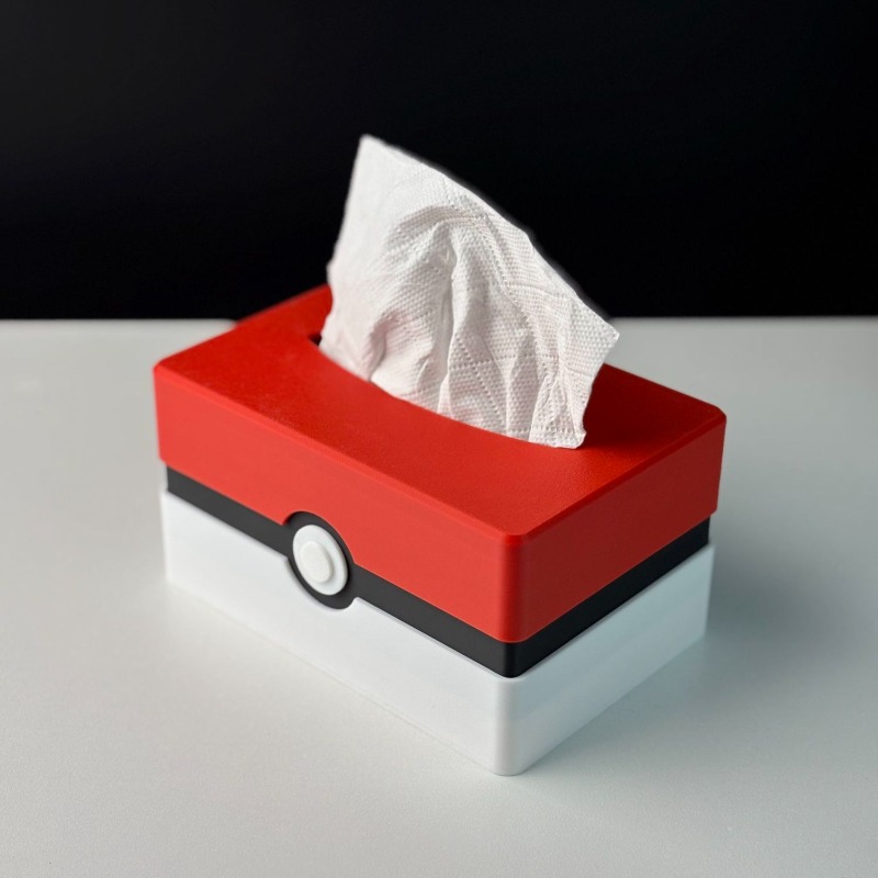 Cartoon Poke  Ball Tissue Box  - Kitchen Appliances Organizer recension och pris