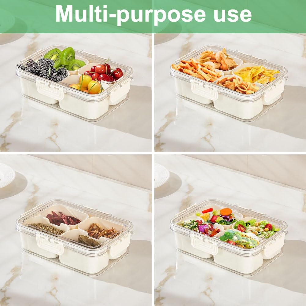Portable Food Storage Box, Sna - Kitchen Appliances Organizer recension och pris