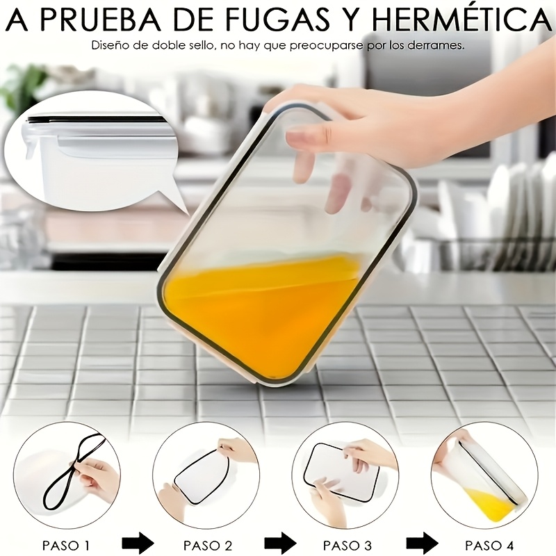 8Pcs Set Includes 4 Containers - Kitchen Appliances Organizer recension och pris