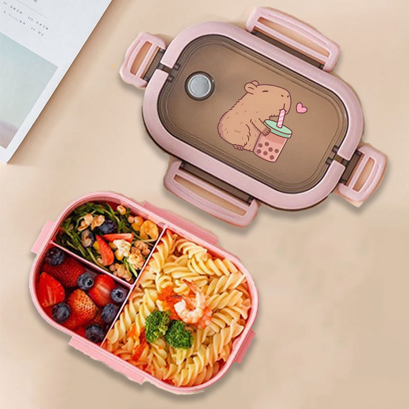 Capybara Bento Lunch Box Anime - Kitchen Appliances Organizer recension och pris