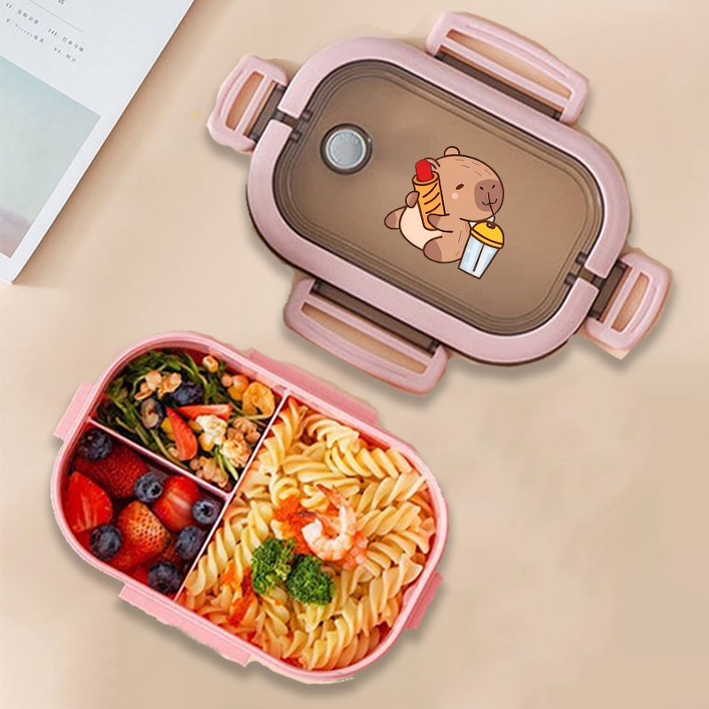 Capybara Bento Lunch Box Anime - Kitchen Appliances Organizer recension och pris