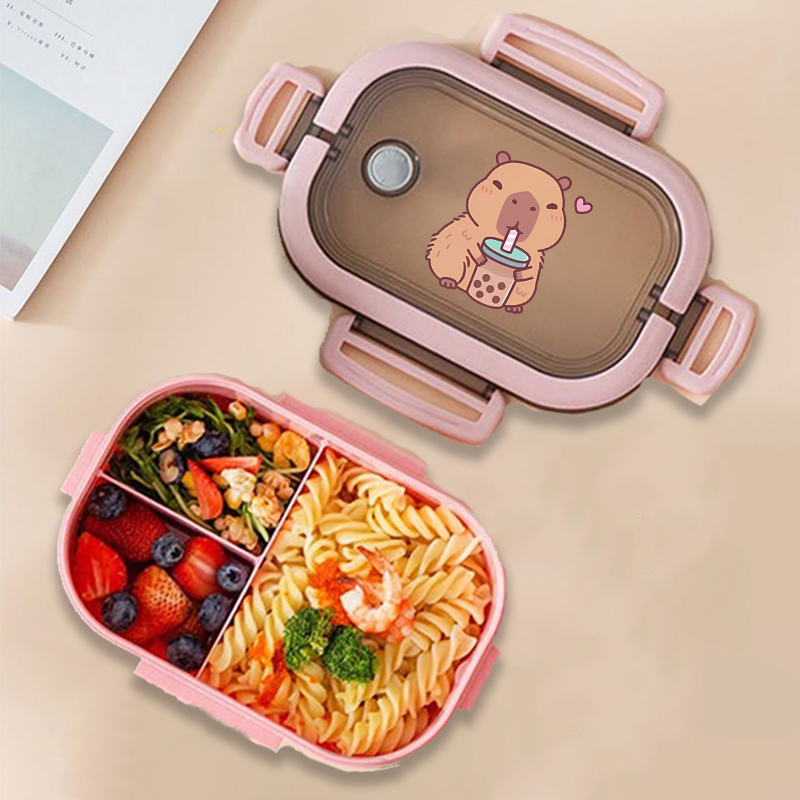 Capybara Bento Lunch Box Anime - Kitchen Appliances Organizer recension och pris