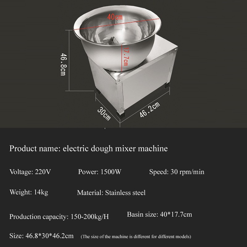 Flour Dough Mixer Machine Knea - Kitchen Appliances Electric recension och pris