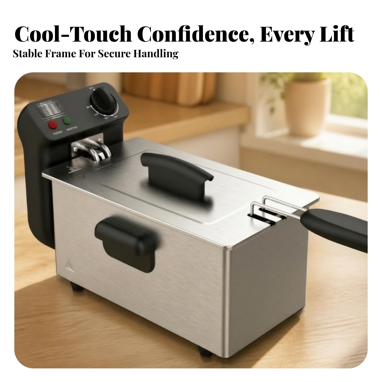 Electric Deep Fryer Compact 3  - Kitchen Appliances Electric recension och pris