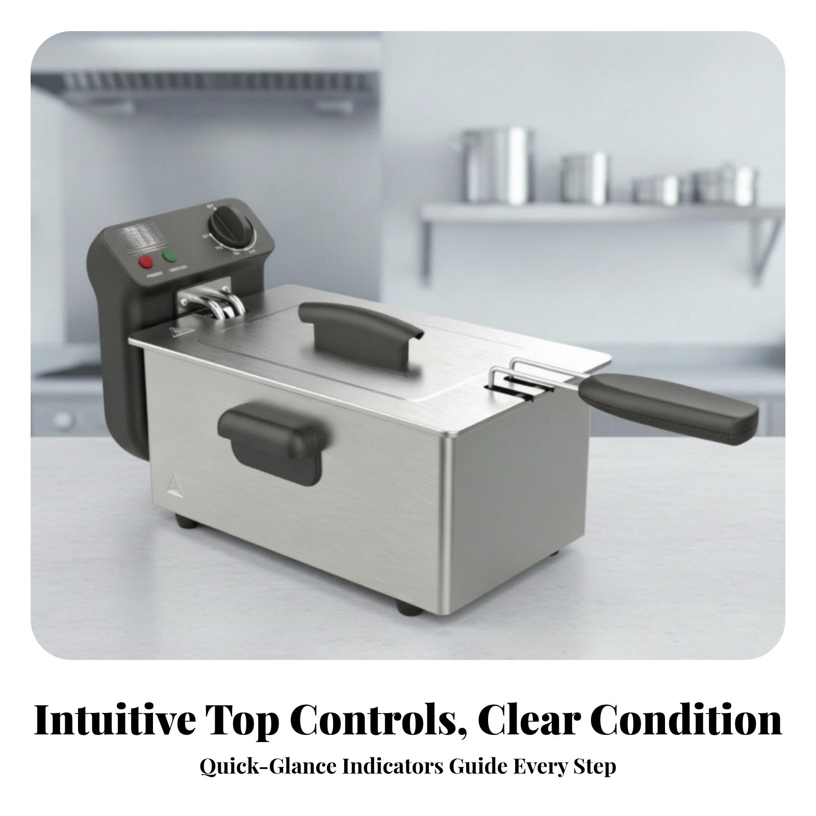 Electric Deep Fryer Compact 3  - Kitchen Appliances Electric recension och pris