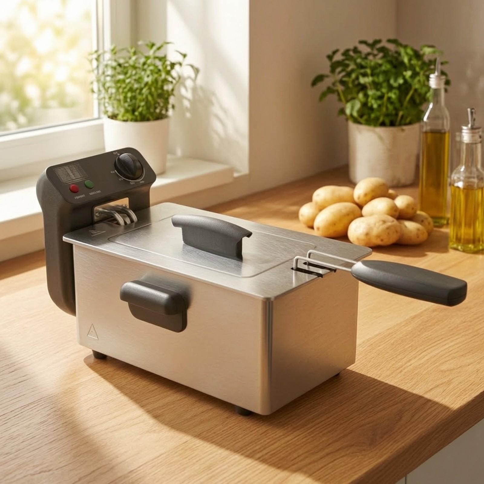 Electric Deep Fryer Compact 3  - Kitchen Appliances Electric recension och pris