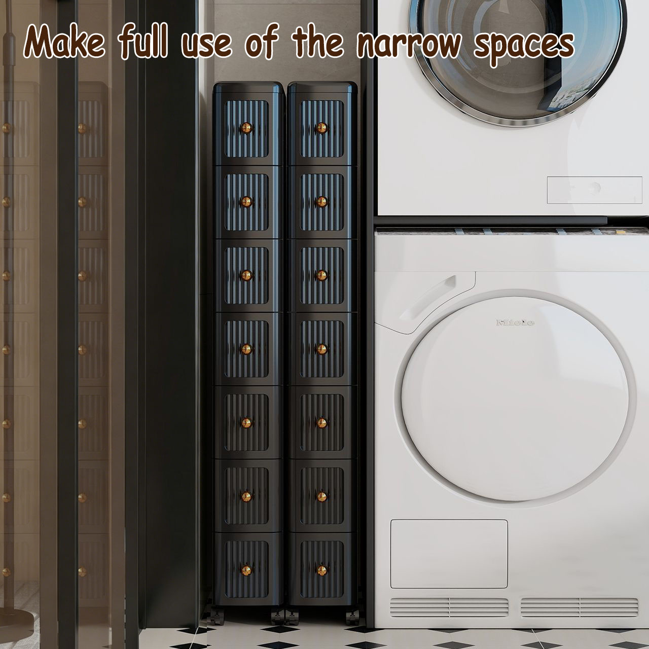 15CM Narrow Gap Drawer Storage - Kitchen Appliances Organizer recension och pris