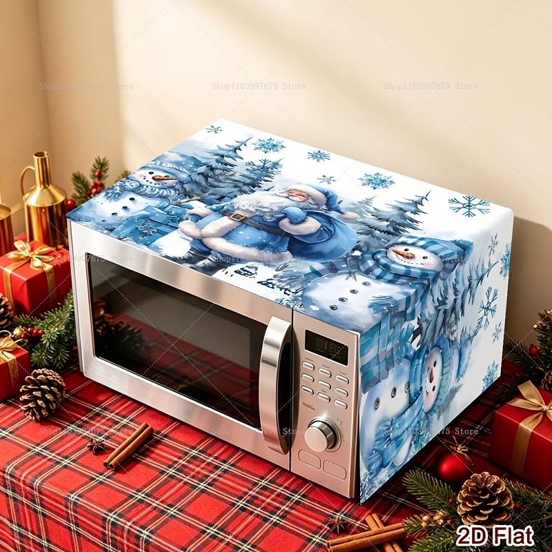 Christmas Microwave Oven Dust  - Kitchen Appliances For.Xmas recension och pris