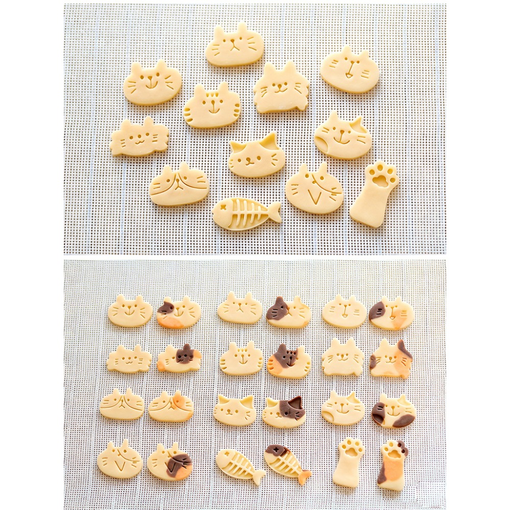 Cute Kitten DIY Stamp Cookie C - Kitchen Appliances On Sale recension och pris
