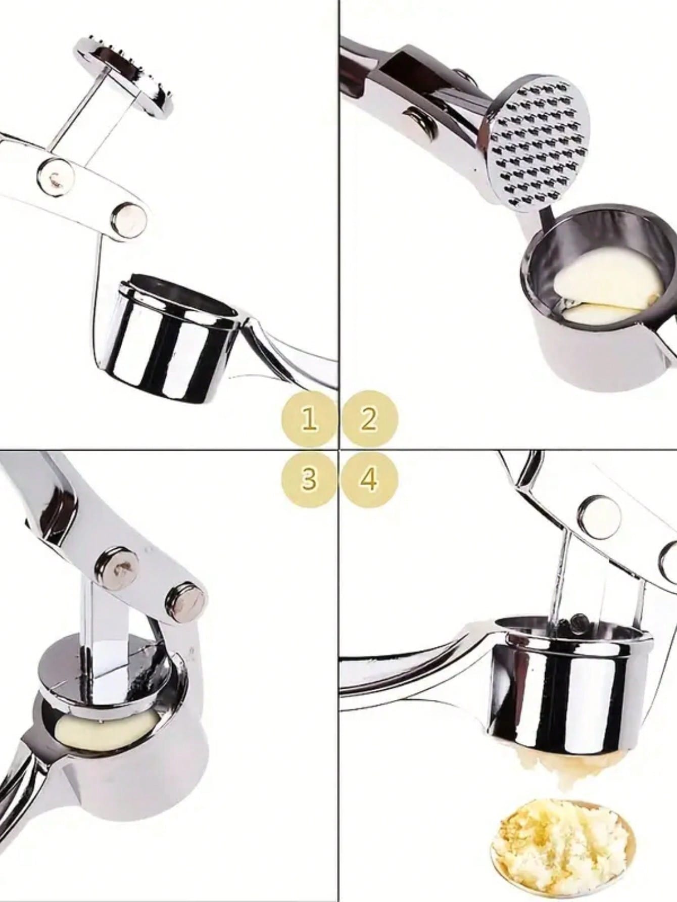 Kitchen Garlic Press Crusher M - Kitchen Appliances On Sale recension och pris