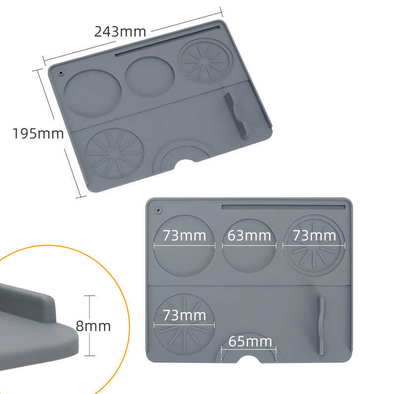 Coffee Tamper Mat Espresso Por - Kitchen Appliances On Sale recension och pris