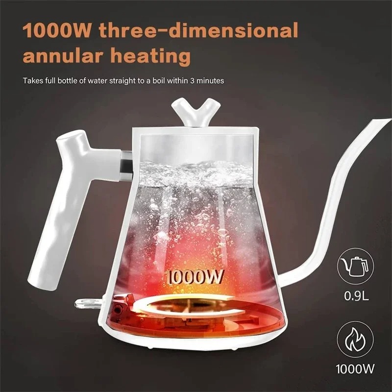 1000W Intelligent Constant Tem - Electric Kettle Gooseneck recension och pris