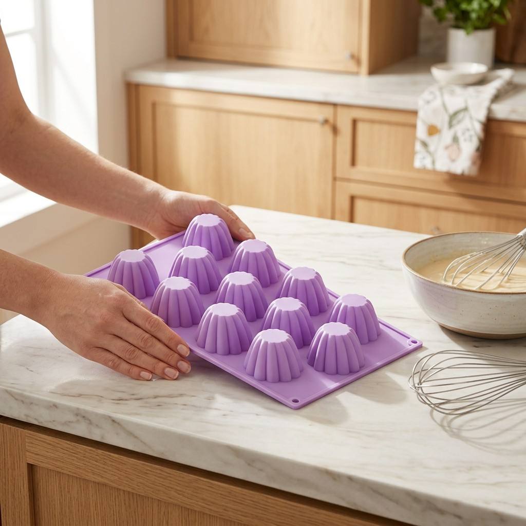 12-Cavity Mini Spiral Silicone - Kitchen Appliances On Sale recension och pris